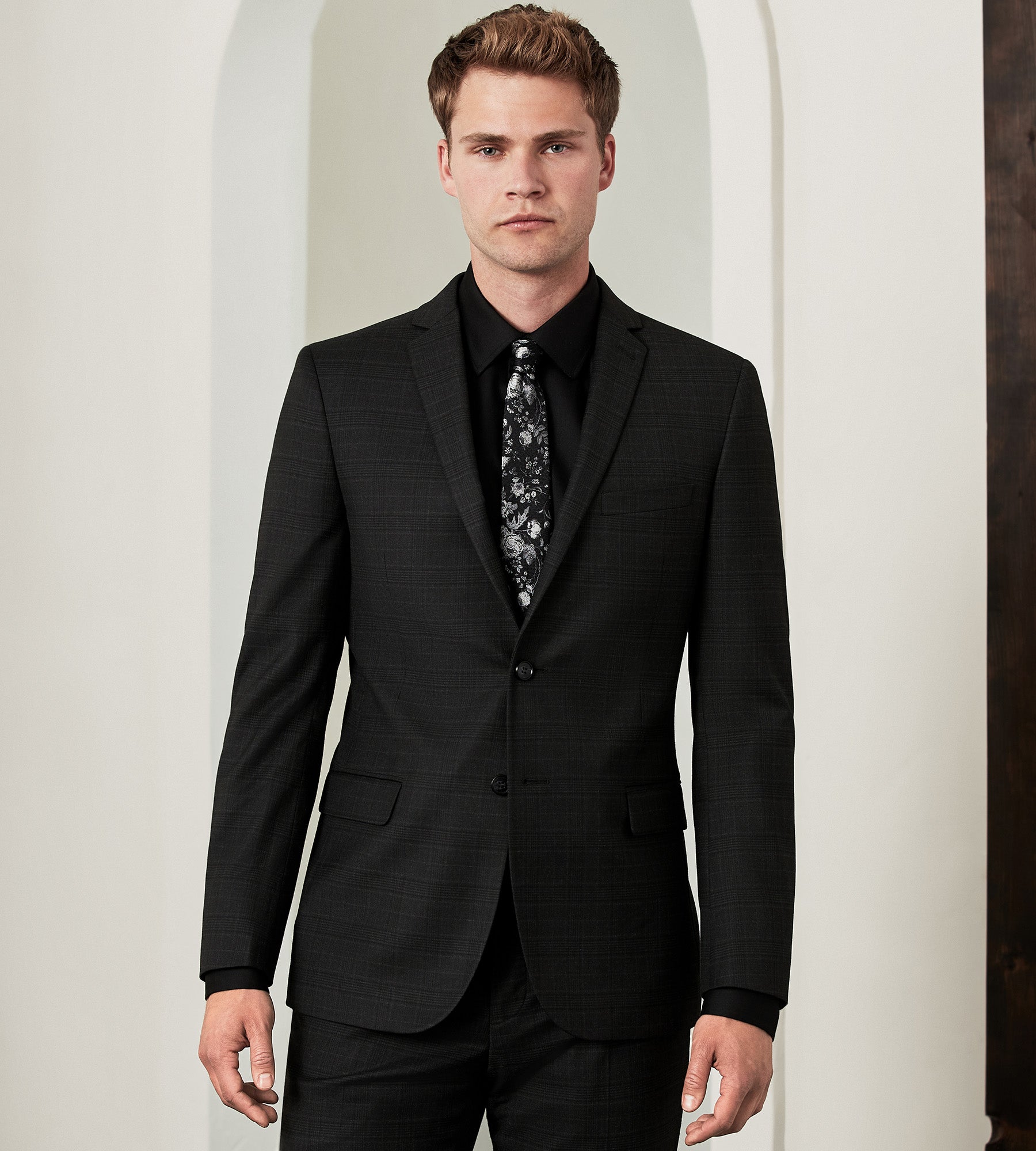 Calvin klein stretch hot sale suit separates slim fit