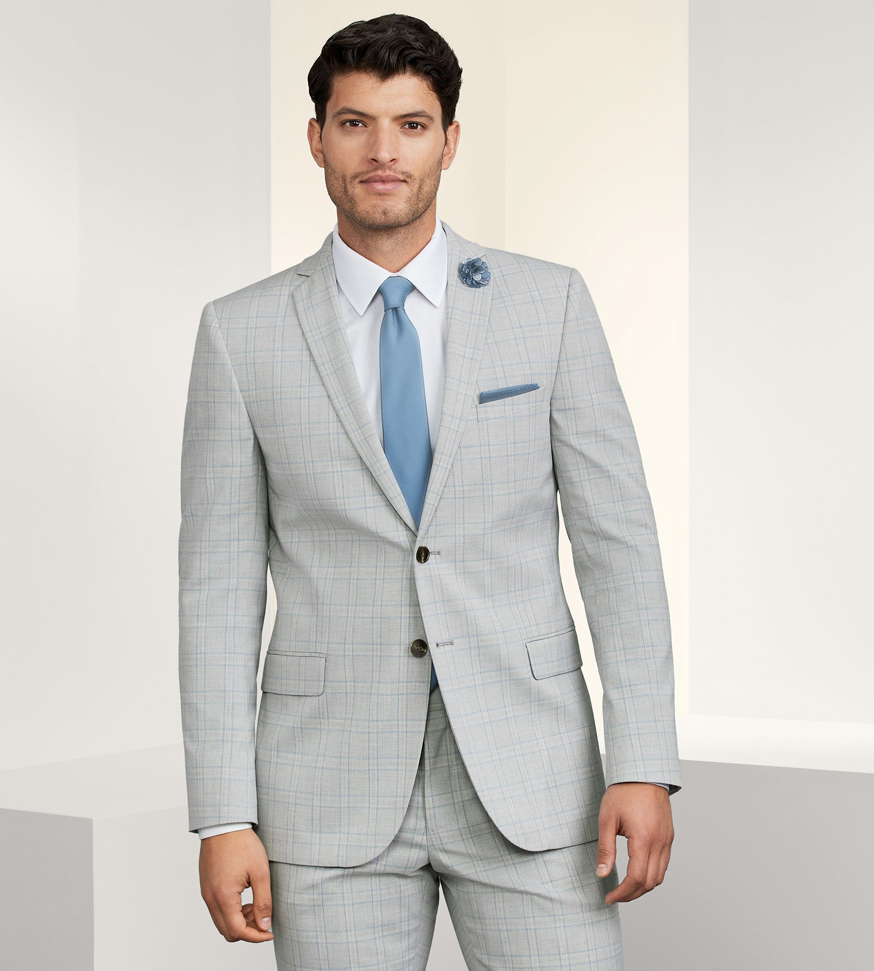 Slim Fit Check Suit Separate Jacket – Tip Top