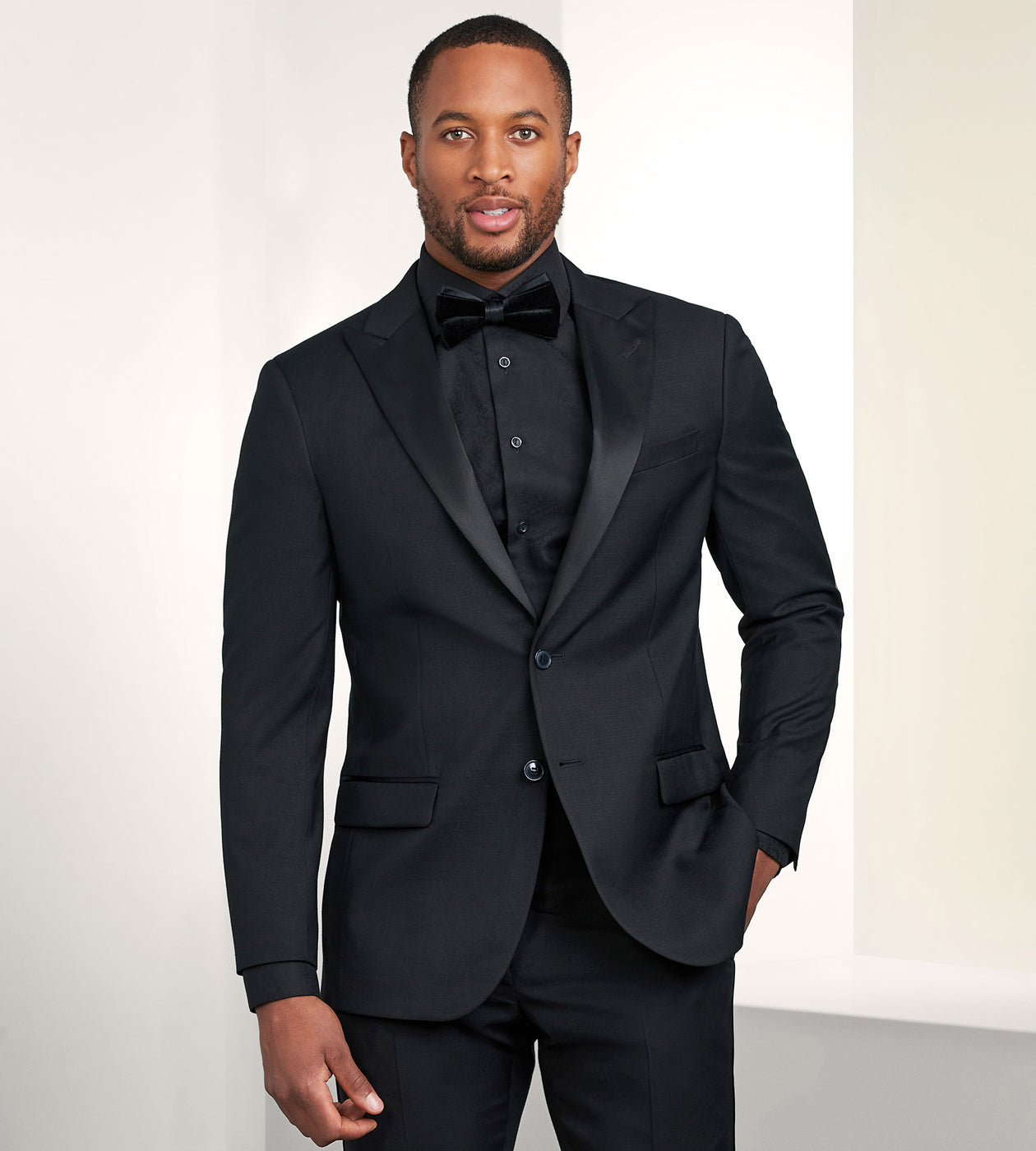 Modern Fit Stretch Peak Lapel Tuxedo Jacket G Grafton Tip Top Tailors Shop online and in store for men s apparel dresswear formal events and wedding wear solutions. Shipping available across Canada