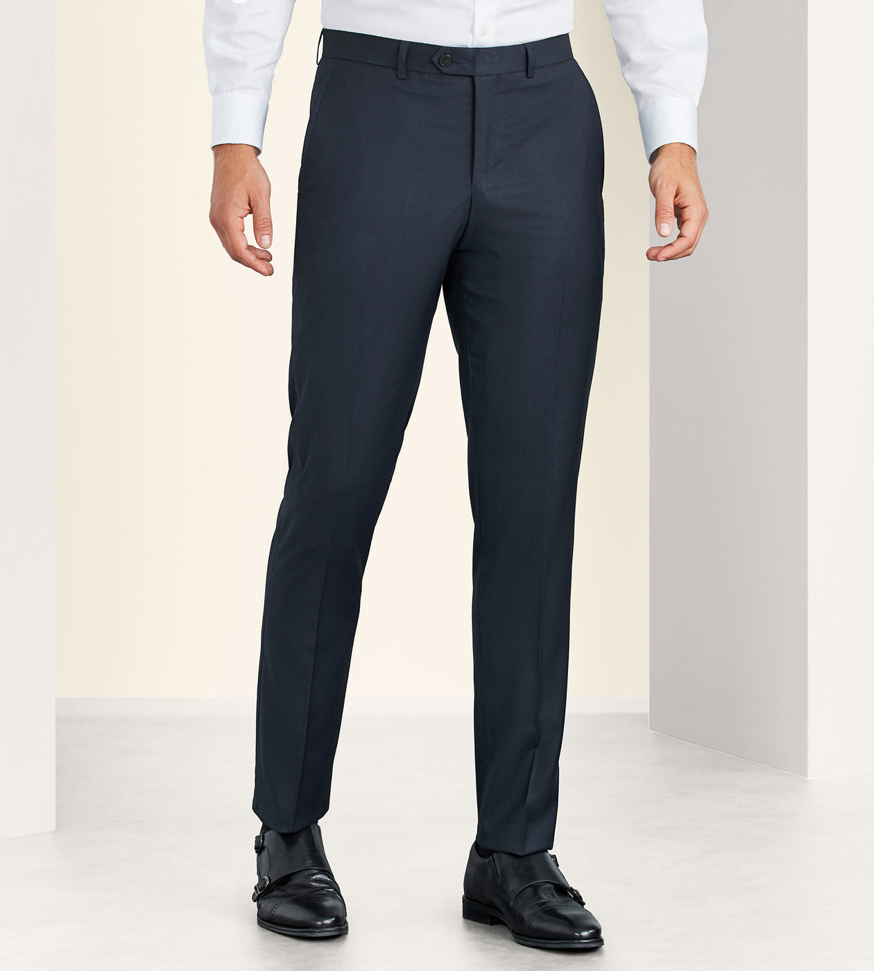 Slim Fit Stretch Suit Separate Pants – Tip Top