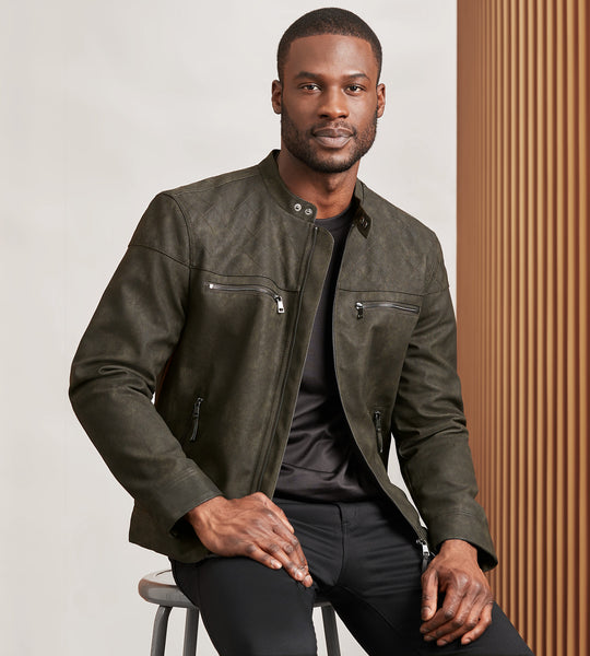 Mens winter leather jackets canada online