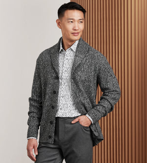 Modern Fit Long Sleeve Cardigan