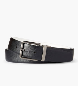 Reversible Gunmetal Buckle Belt