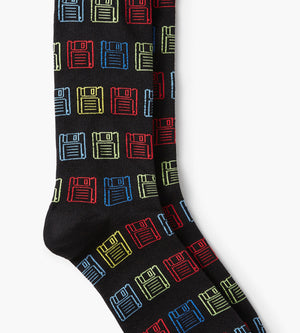 Floppy Disk Socks