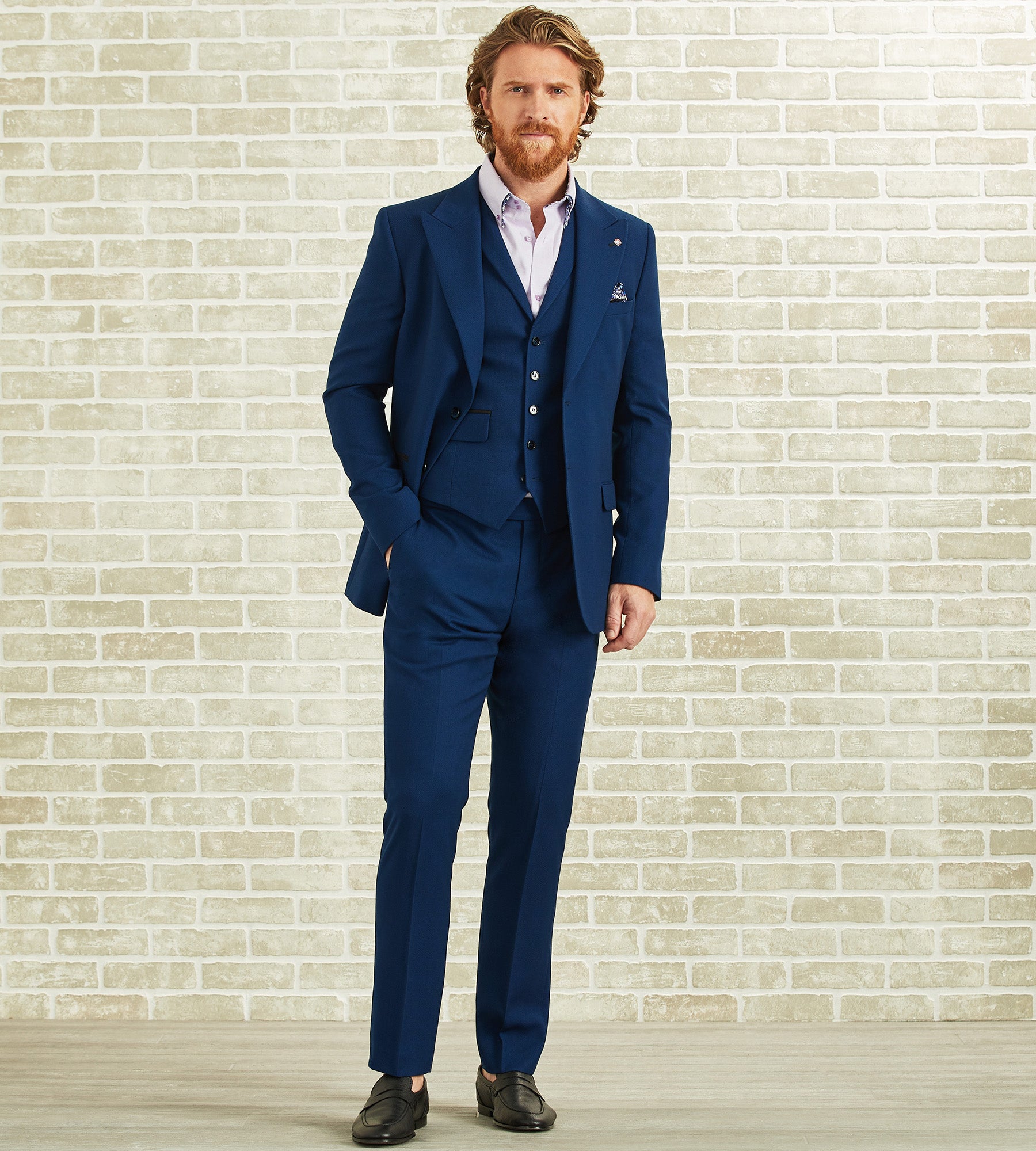 Slim Fit Peak Lapel Suit Separate Jacket – Tip Top